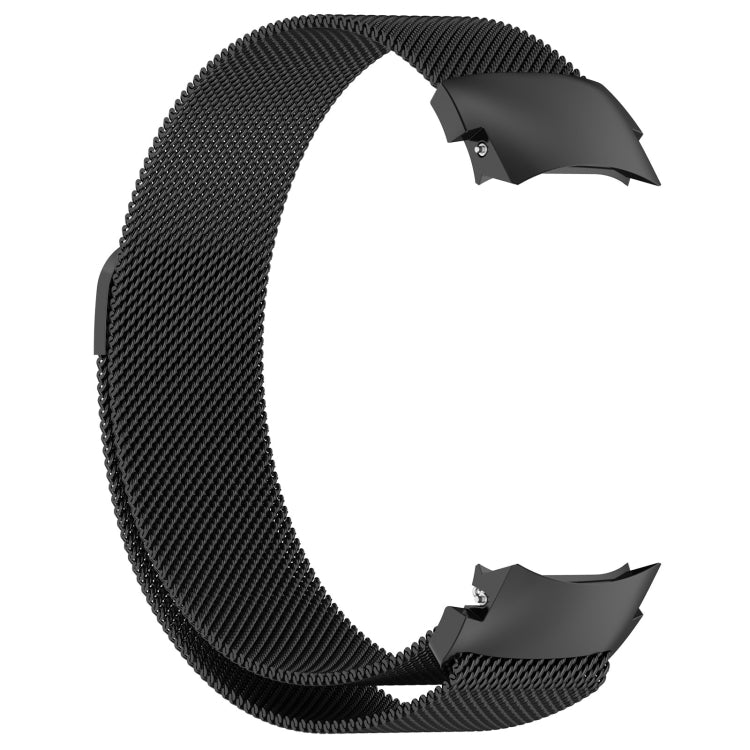 For OPPO Watch X2 / OnePlus Watch 3 Milan Magnetic Steel Mesh Watch Band(Black) - Watch Bands by PMC TechLife | Online Shopping South Africa | PMC TechLife | Buy Now Pay Later Mobicred