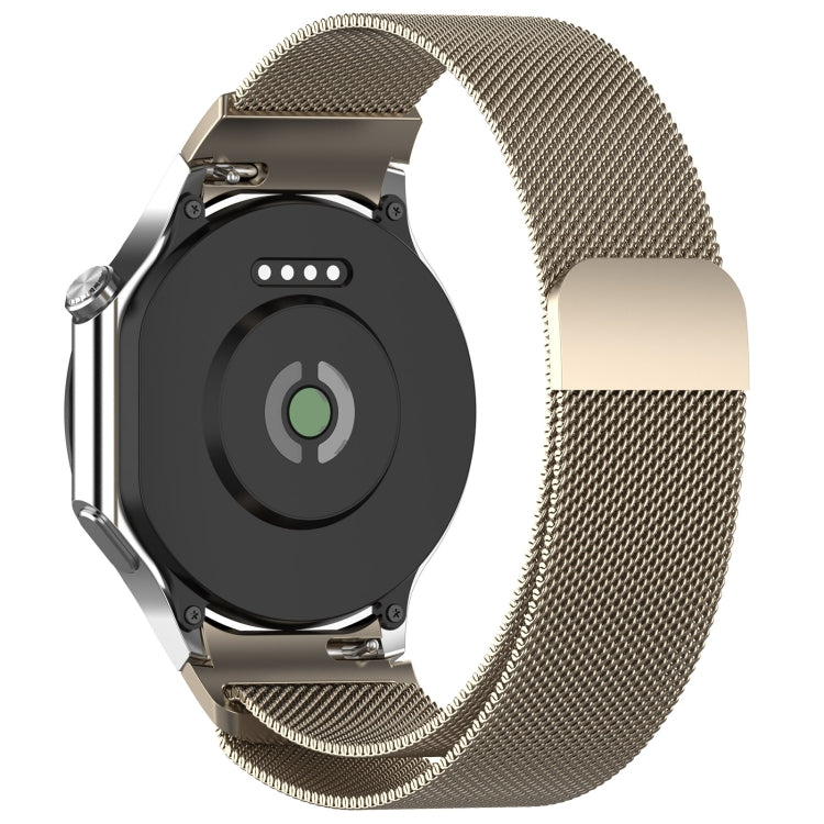 For OPPO Watch X2 / OnePlus Watch 3 Milan Magnetic Steel Mesh Watch Band(Starlight) - Watch Bands by PMC TechLife | Online Shopping South Africa | PMC TechLife | Buy Now Pay Later Mobicred