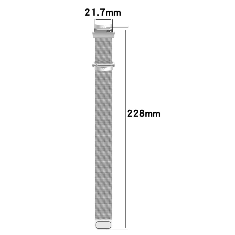For OPPO Watch X2 / OnePlus Watch 3 Milan Magnetic Steel Mesh Watch Band(Black) - Watch Bands by PMC TechLife | Online Shopping South Africa | PMC TechLife | Buy Now Pay Later Mobicred