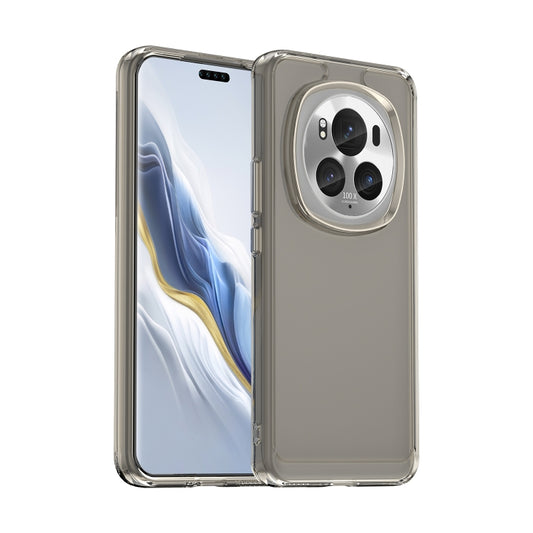 For Honor Magic6 Pro Candy Series TPU Phone Case(Transparent Grey) - Honor Cases by PMC Jewellery | Online Shopping South Africa | PMC Jewellery | Buy Now Pay Later Mobicred