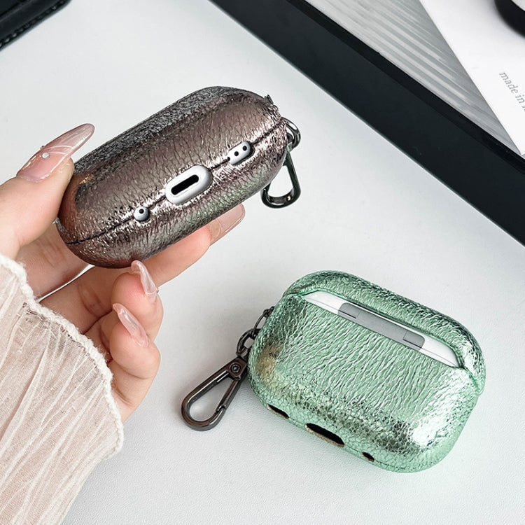 For AirPods 3 Burst Leather Texture Bluetooth Earphone Protective Case(Red) - For AirPods 3 by PMC Jewellery | Online Shopping South Africa | PMC Jewellery | Buy Now Pay Later Mobicred