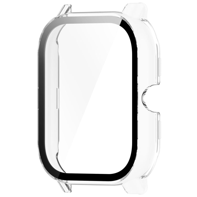 For P66 / P66D / P66ED 1.85 inch Watch PC + Tempered Film Integrated Watch Protective Case(Transparent) - Watch Case by PMC TechLife | Online Shopping South Africa | PMC TechLife