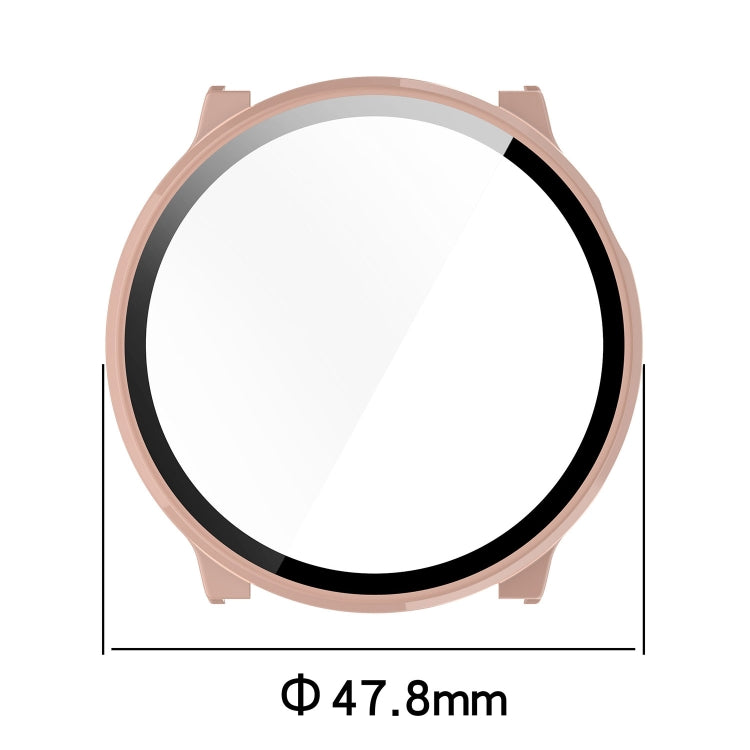 For Xiaomi Mibro Watch Lite 2 PC + Tempered Film Integrated Watch Protective Case(Transparent) - Watch Cases by PMC TechLife | Online Shopping South Africa | PMC TechLife