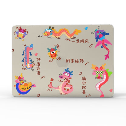 For MacBook Air 13.3 A1932 / A2179 / A2337 UV Printed Pattern Laptop Frosted Protective Case(DDC-1683) - MacBook Air Cases by PMC Jewellery | Online Shopping South Africa | PMC Jewellery | Buy Now Pay Later Mobicred