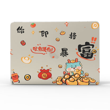 For MacBook Air 13.3 A1932 / A2179 / A2337 UV Printed Pattern Laptop Frosted Protective Case(DDC-1689) - MacBook Air Cases by PMC Jewellery | Online Shopping South Africa | PMC Jewellery | Buy Now Pay Later Mobicred