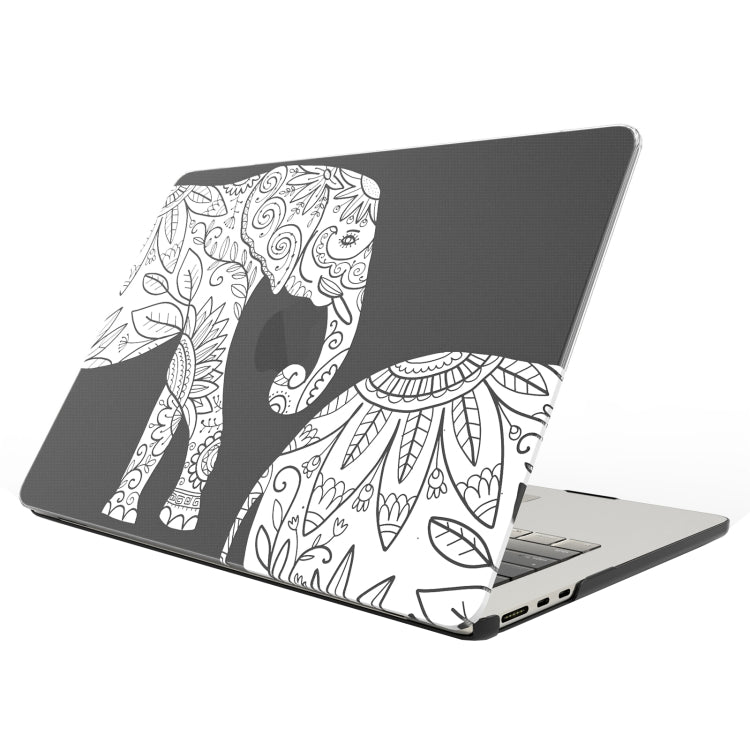 For MacBook Air 13.6 M2 A2681 / M3 A3113 UV Printed Pattern Laptop Frosted Protective Case(DDC-864) - MacBook Air Cases by PMC Jewellery | Online Shopping South Africa | PMC Jewellery | Buy Now Pay Later Mobicred