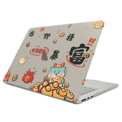 For MacBook Pro 13.3 Retina A1425 / A1502 UV Printed Pattern Laptop Frosted Protective Case(DDC-1689) - MacBook Cases by PMC Jewellery | Online Shopping South Africa | PMC Jewellery | Buy Now Pay Later Mobicred