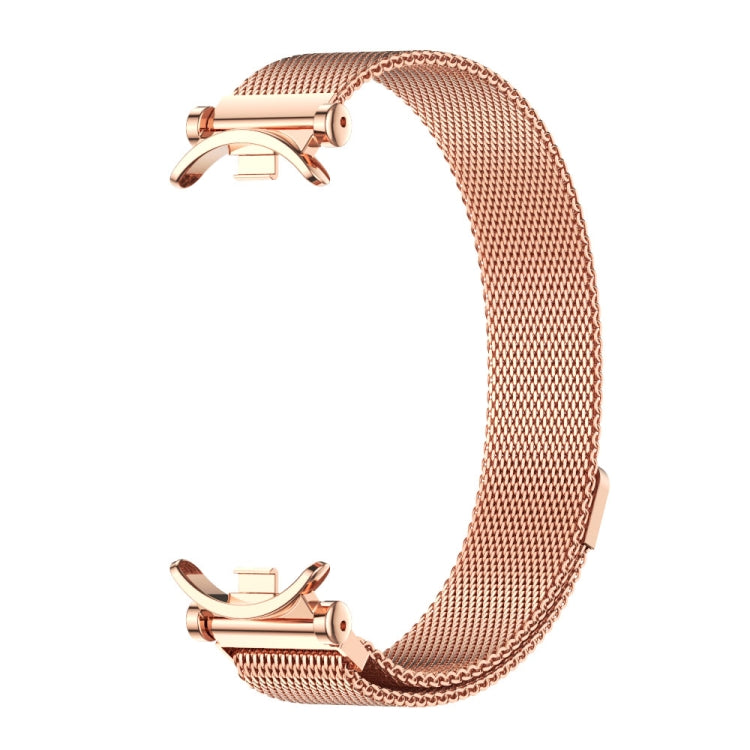 For Xiaomi Smart Band 10 / 9 / 8 Mijobs GT4 Milan Magnetic Metal Watch Band(Rose Gold) - free shipping - PMc TechLife - Order now!
