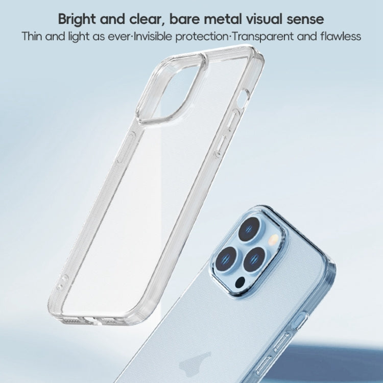 For iPhone 15 Pro Max ZGA Clear TPU Shockproof Phone Case(Transparent) - iPhone 15 Pro Max Cases by ZGA | Online Shopping South Africa | PMC Jewellery | Buy Now Pay Later Mobicred