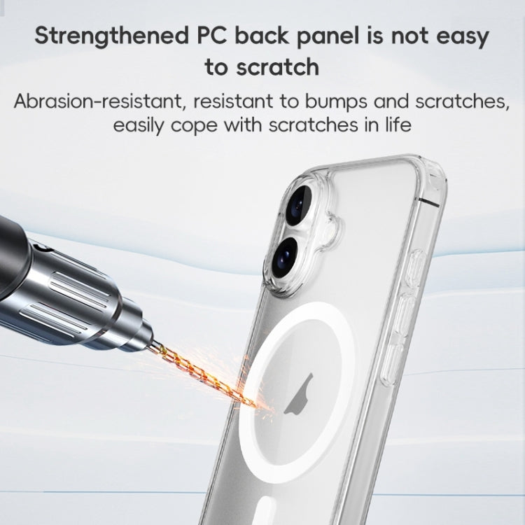 For iPhone 16 Pro Max ZGA Magsafe Clear PC Hybrid TPU Phone Case(Transparent) - iPhone 16 Pro Max Cases by ZGA | Online Shopping South Africa | PMC Jewellery | Buy Now Pay Later Mobicred