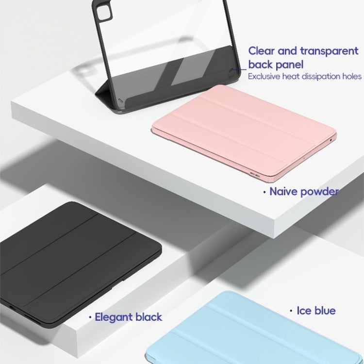 For iPad Air 10.9 2022 / 2020 ZGA Tri-Fold Voltage Smart Leather Tablet Case(Pink) - free shipping - PMc TechLife - Order now!