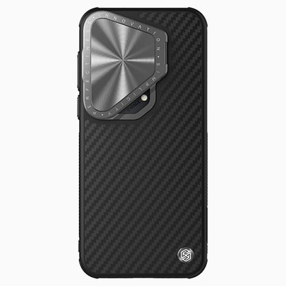 For Huawei Pura 70 Ultra NILLKIN Aramid Fiber MagSafe Magnetic Phone Case(Black) - Huawei Cases by NILLKIN | Online Shopping South Africa | PMC Jewellery | Buy Now Pay Later Mobicred