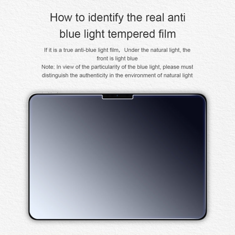 For iPad Pro 11 2024 NILLKIN V+ Series Anti-Blue Light Tempered Glass Protective Film - iPad Pro 11 2024 Tempered Glass by NILLKIN | Online Shopping South Africa | PMC TechLife | Buy Now Pay Later Mobicred
