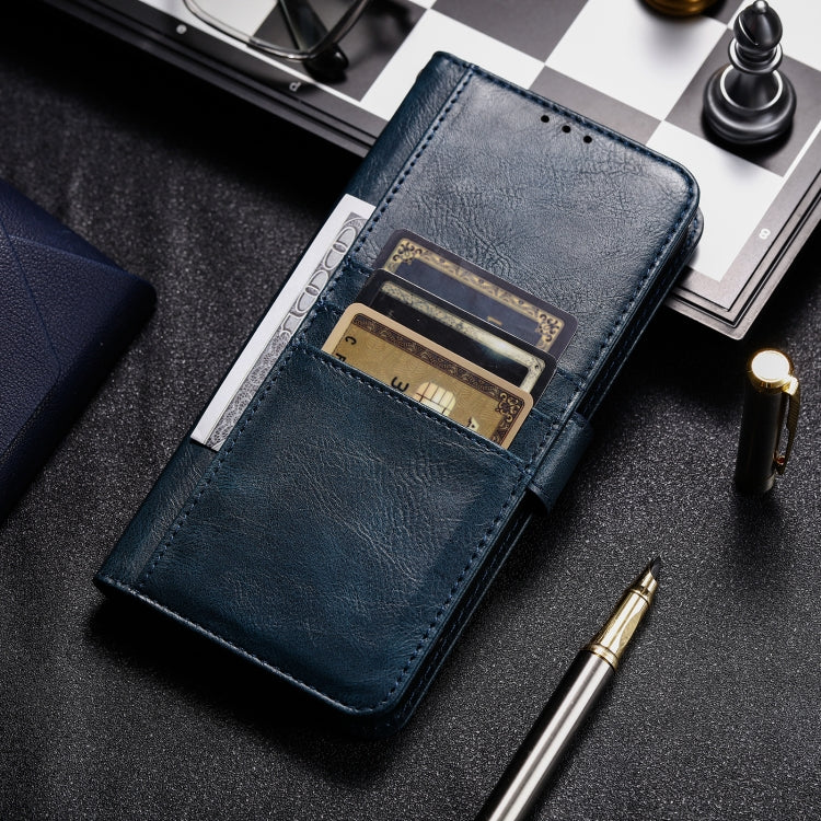 For iPhone 16 Pro Simple 6-Card Wallet Leather Phone Case(Navy Blue) - iPhone 16 Pro Cases by PMC Jewellery | Online Shopping South Africa | PMC Jewellery | Buy Now Pay Later Mobicred