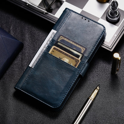 For iPhone 16 Pro Simple 6-Card Wallet Leather Phone Case(Navy Blue) - iPhone 16 Pro Cases by PMC Jewellery | Online Shopping South Africa | PMC Jewellery | Buy Now Pay Later Mobicred