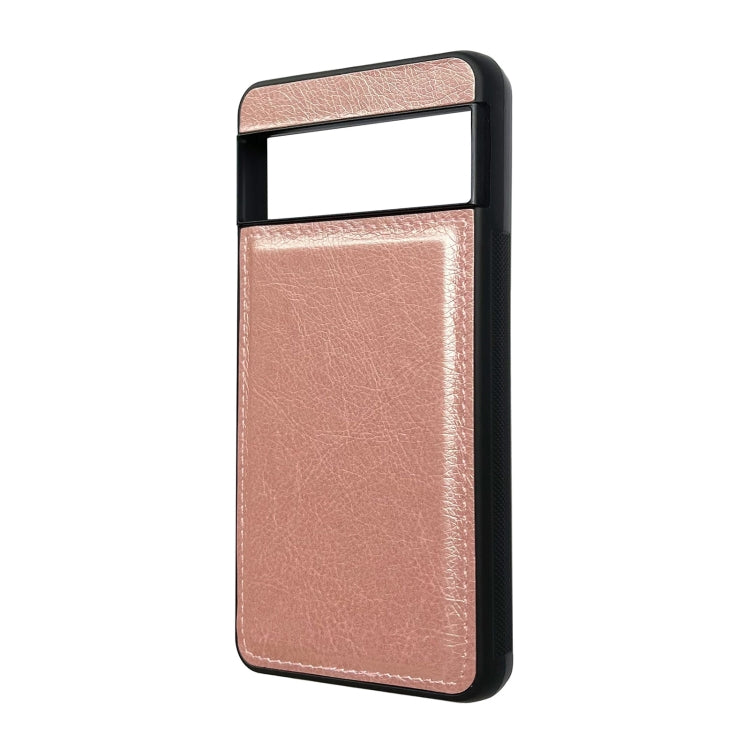 For Google Pixel 9 Pro XL Cowhide Texture Back Cover Phone Case(Rose Gold) - free shipping - PMC TechLife - Order now!