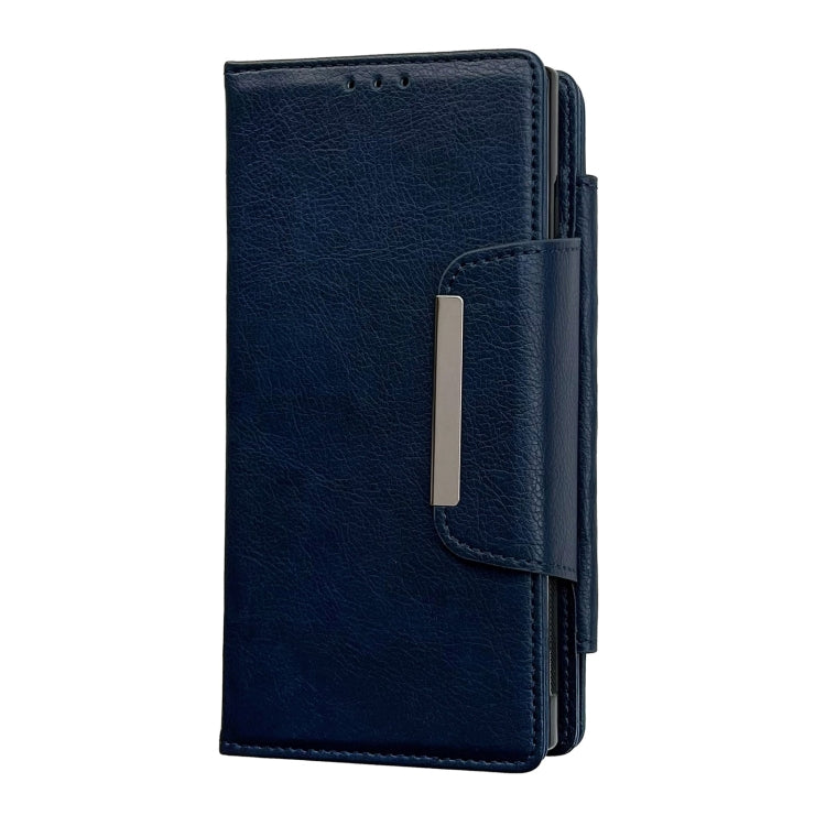 For Google Pixel 9 Pro XL Multifunctional 7-Card Wallet Leather Phone Case(Royal Blue) - Google Cases by PMC TechLife | Online Shopping South Africa | PMC TechLife | Buy Now Pay Later Mobicred