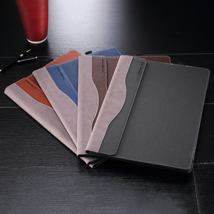 For Microsoft Surface Laptop 6 13.5 inch Laptop PU Leather Protective Case(Coffee Color) - Others by PMC TechLife | Online Shopping South Africa | PMC TechLife | Buy Now Pay Later Mobicred