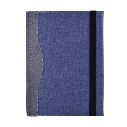 For Lenovo ThinkPad X1 Carbon Gen 11 Cloth Texture Laptop Leather Protective Case(Deep Blue) - Other by PMC Jewellery | Online Shopping South Africa | PMC Jewellery | Buy Now Pay Later Mobicred