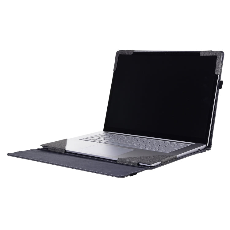 For Lenovo ThinkPad X1 Carbon Gen 10 Cloth Texture Laptop Leather Protective Case(Space Ash) - Other by PMC Jewellery | Online Shopping South Africa | PMC Jewellery | Buy Now Pay Later Mobicred