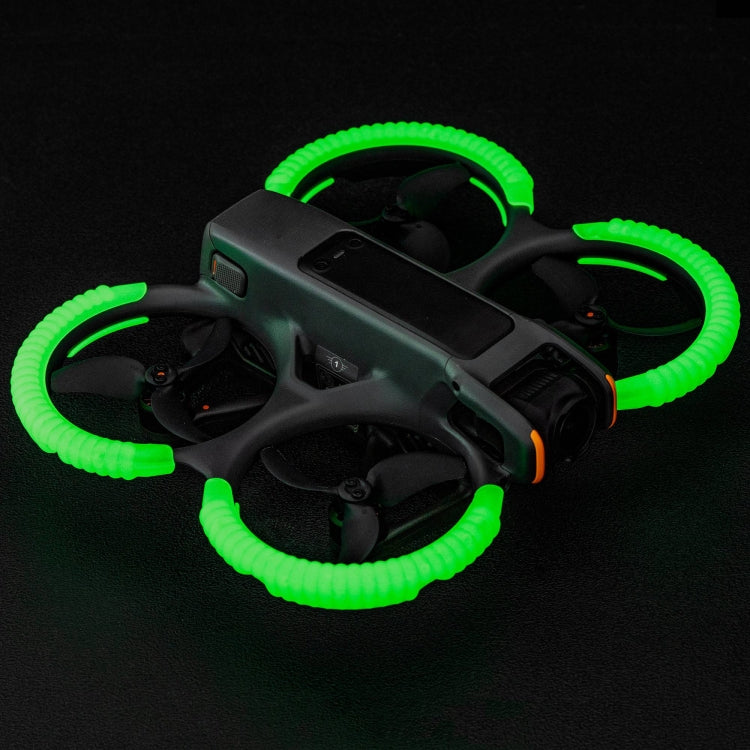 For DJI AVATA 2 STARTRC Propeller TPU Protective Guard Anti-collision Ring Cover(Fluorescent Green) - Other by STARTRC | Online Shopping South Africa | PMC TechLife | Buy Now Pay Later Mobicred