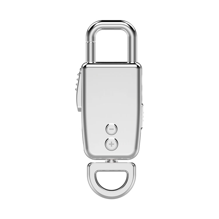 JNN S20 Zinc Alloy Keychain Voice Recorder, Memory:8GB(Silver) - Other Style by JNN | Online Shopping South Africa | PMC Jewellery | Buy Now Pay Later Mobicred