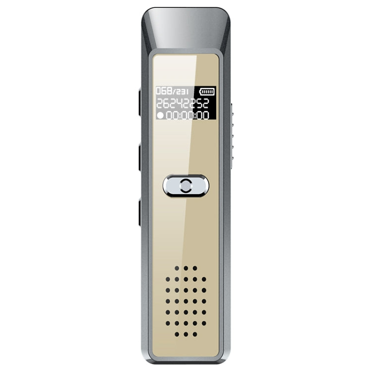 JNN Q7 Mini Portable Voice Recorder with OLED Screen, Memory:16GB(Grey+Gold) - Recording Pen by JNN | Online Shopping South Africa | PMC Jewellery | Buy Now Pay Later Mobicred