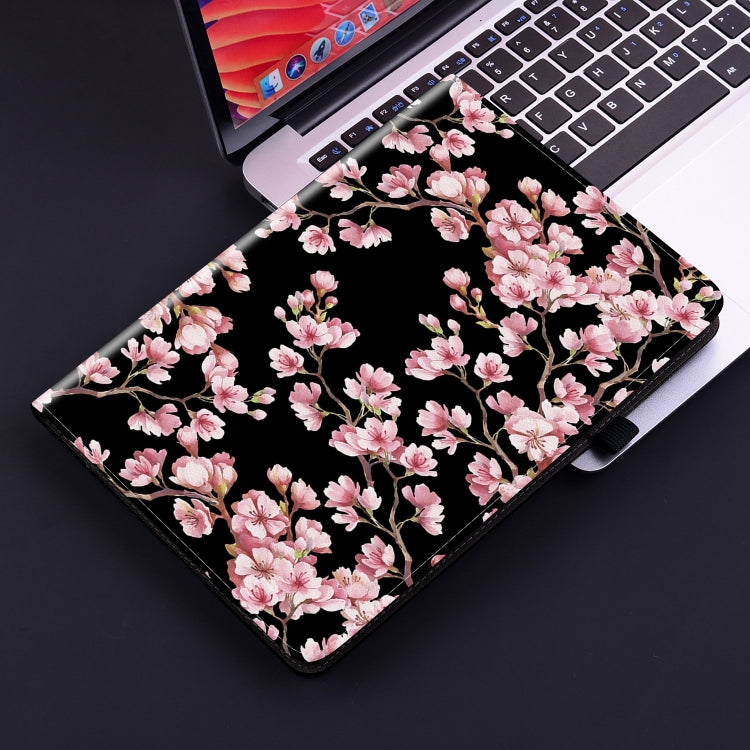 For iPad Air 13 2025 / 2024 Crystal Texture Painted Leather Smart Tablet Case(Plum Bossom) - iPad Air 13 2025 / 2024 Cases by PMC TechLife | Online Shopping South Africa | PMC TechLife | Buy Now Pay Later Mobicred