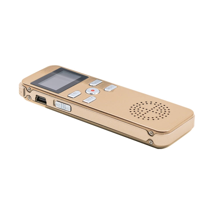 JNN X26 Mini Portable Voice Recorder with OLED Screen, Memory:16GB(Gold) - Recording Pen by JNN | Online Shopping South Africa | PMC Jewellery | Buy Now Pay Later Mobicred