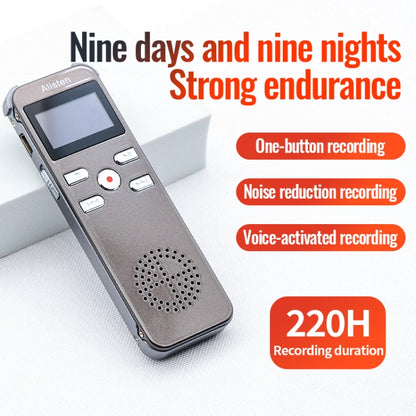 JNN X26 Mini Portable Voice Recorder with OLED Screen, Memory:16GB(Gold) - Recording Pen by JNN | Online Shopping South Africa | PMC Jewellery | Buy Now Pay Later Mobicred