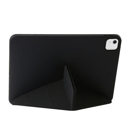 For iPad Air 11 2024 TPU Deformation Flip Leather Tablet Case with Holder(Black) - iPad Air 11 2024 Cases by PMC Jewellery | Online Shopping South Africa | PMC Jewellery | Buy Now Pay Later Mobicred