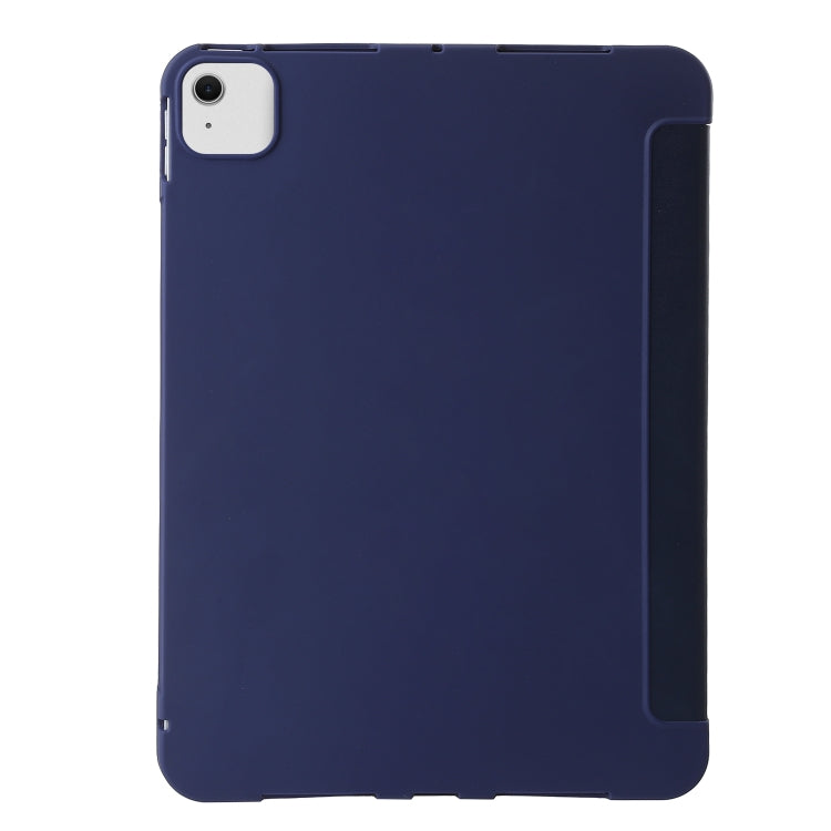 For iPad Air 13 2024 TPU Deformation Flip Leather Tablet Case with Holder(Dark Blue) - iPad Air 13 2024 Cases by PMC Jewellery | Online Shopping South Africa | PMC Jewellery | Buy Now Pay Later Mobicred