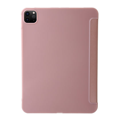 For iPad Pro 11 2024 TPU Deformation Flip Leather Tablet Case with Holder(Rose Gold) - iPad Pro 11 2024 Cases by PMC Jewellery | Online Shopping South Africa | PMC Jewellery | Buy Now Pay Later Mobicred