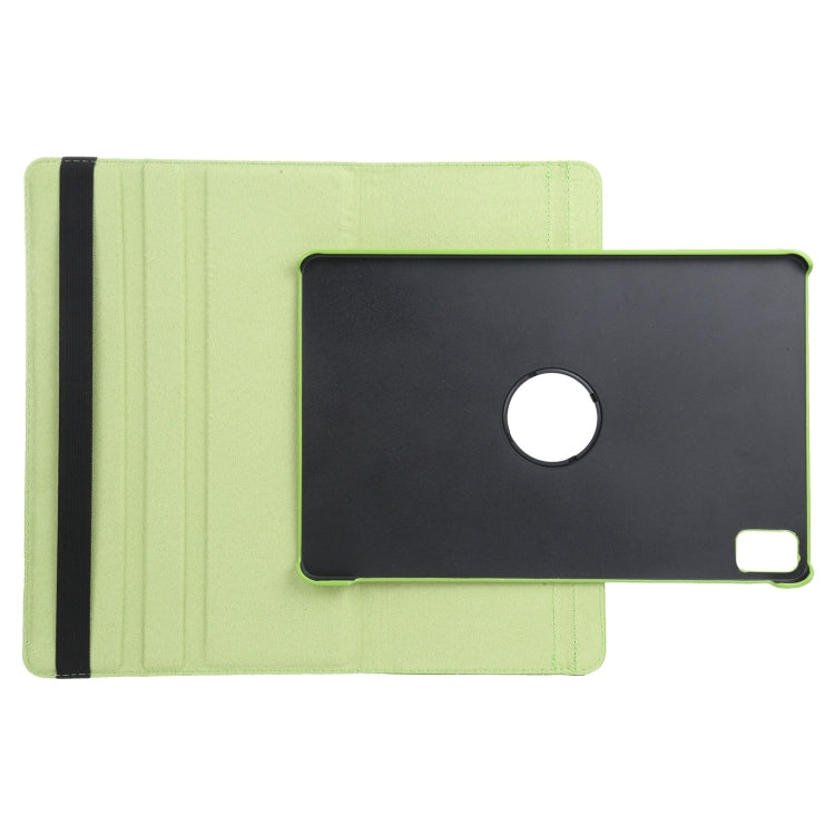 For iPad Air 13 2024 360 Degree Rotation Litchi Texture Leather Tablet Case with Holder(Green) - iPad Air 13 2024 Cases by PMC Jewellery | Online Shopping South Africa | PMC Jewellery | Buy Now Pay Later Mobicred