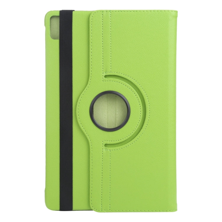 For iPad Pro 11 2024 360 Degree Rotation Litchi Texture Leather Tablet Case with Holder(Green) - iPad Pro 11 2024 Cases by PMC Jewellery | Online Shopping South Africa | PMC Jewellery | Buy Now Pay Later Mobicred