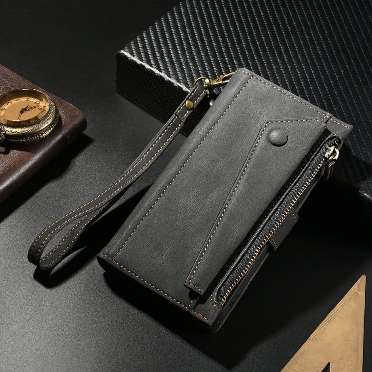 For Motorola Moto G24 Power ESEBLE Retro Frosted RFID Leather Phone Case(Black) - Motorola Cases by ESEBLE | Online Shopping South Africa | PMC TechLife | Buy Now Pay Later Mobicred