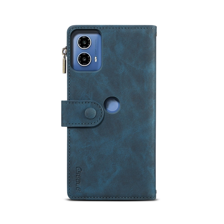 For Motorola Edge 50 Fusion ESEBLE Retro Frosted RFID Leather Phone Case(Dark Green) - free shipping - PMC TechLife - Order now!