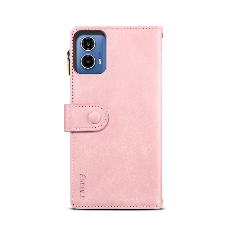 For Motorola Moto G85 ESEBLE Retro Frosted RFID Leather Phone Case(Rose Gold) - free shipping - PMC TechLife - Order now!