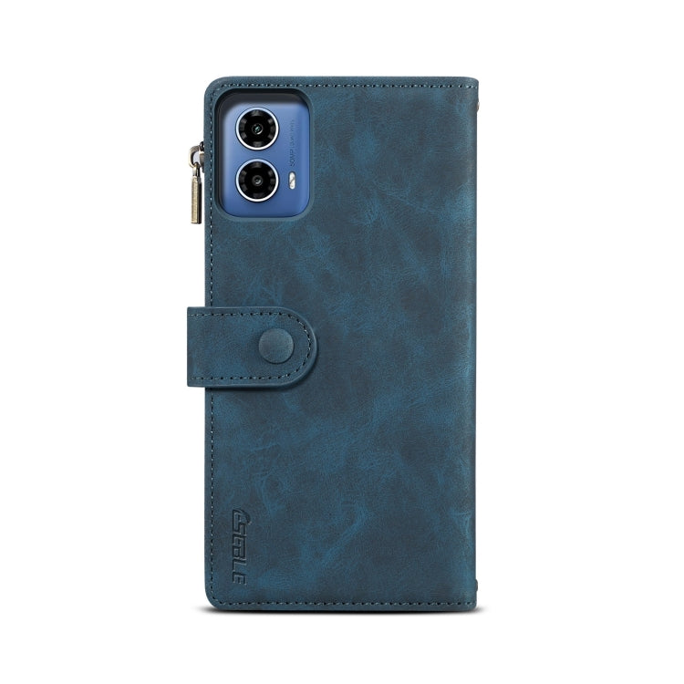 For Motorola Moto G85 ESEBLE Retro Frosted RFID Leather Phone Case(Dark Green) - free shipping - PMC TechLife - Order now!