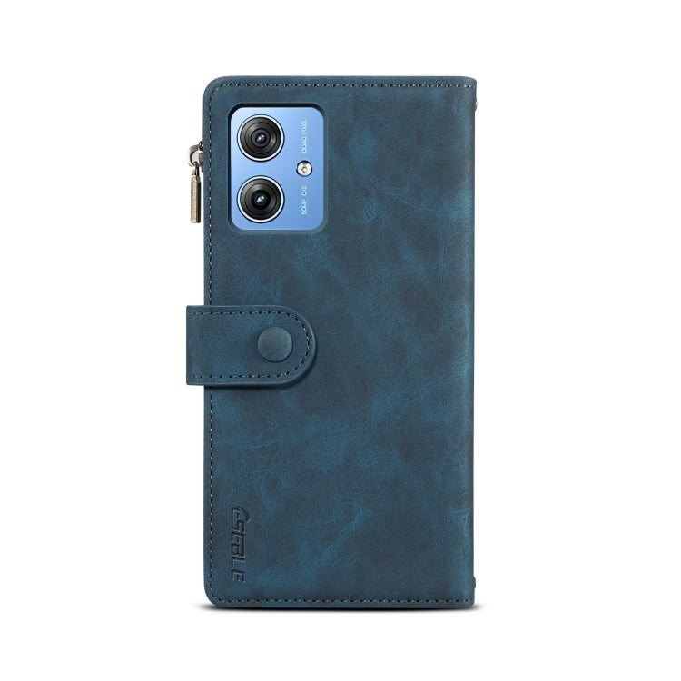 For Motorola Moto G54 5G Global ESEBLE Retro Frosted RFID Leather Phone Case(Dark Green) - Motorola Cases by ESEBLE | Online Shopping South Africa | PMC TechLife | Buy Now Pay Later Mobicred