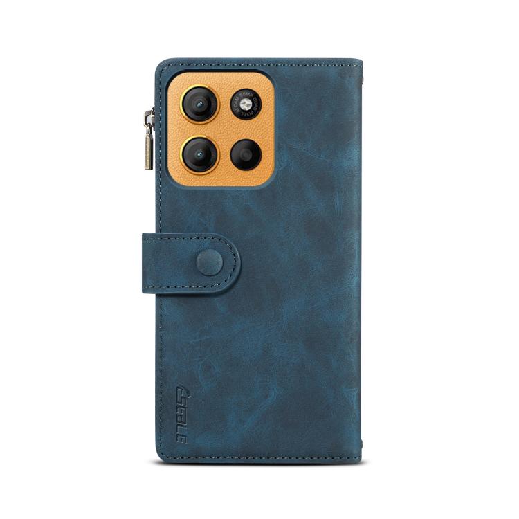 For Motorola Moto G15 ESEBLE Retro Frosted RFID Leather Phone Case(Dark Green) - free shipping - PMC TechLife - Order now!
