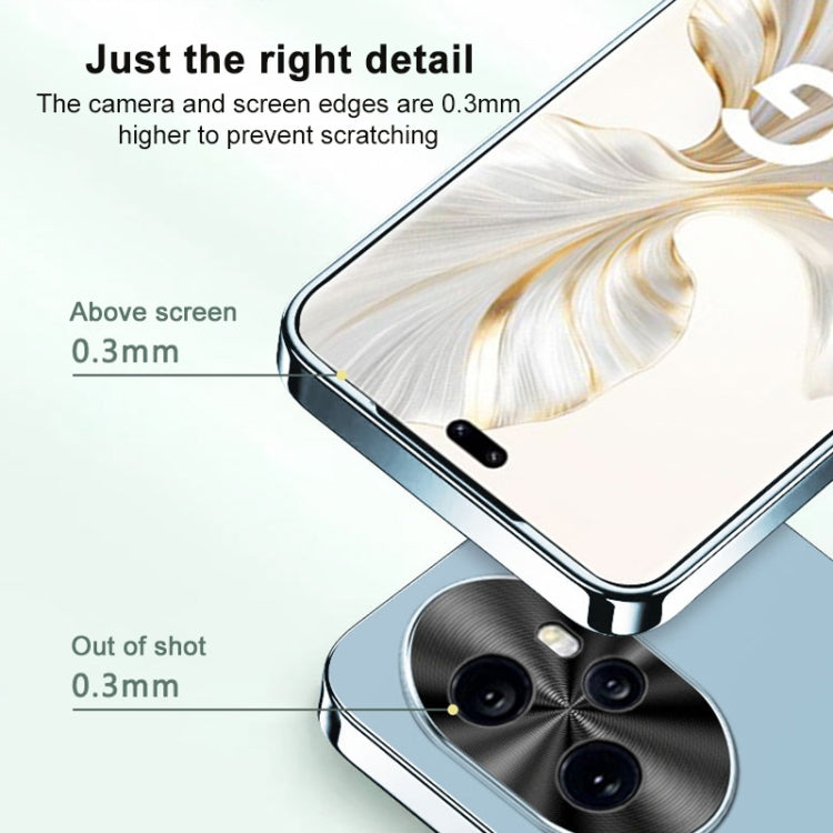 For Honor X7 5G AG Frosted Electroplating Acrylic Phone Case(Black) - free shipping - PMC TechLife - Order now!