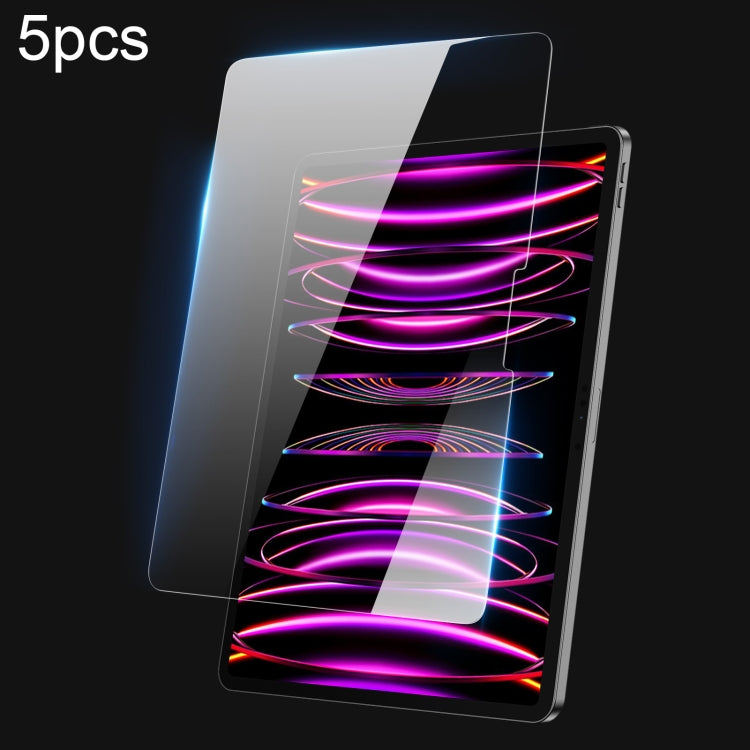 For iPad Pro 13 2024 5pcs DUX DUCIS 0.33mm 9H HD Full Screen Tempered Glass Film - free shipping - PMC TechLife - Order now!
