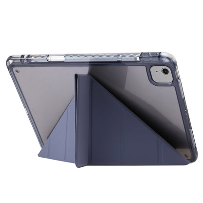 For iPad Air 13 2024 Clear Acrylic Deformation Leather Tablet Case(Lavender Purple) - iPad Air 13 2024 Cases by PMC Jewellery | Online Shopping South Africa | PMC Jewellery | Buy Now Pay Later Mobicred