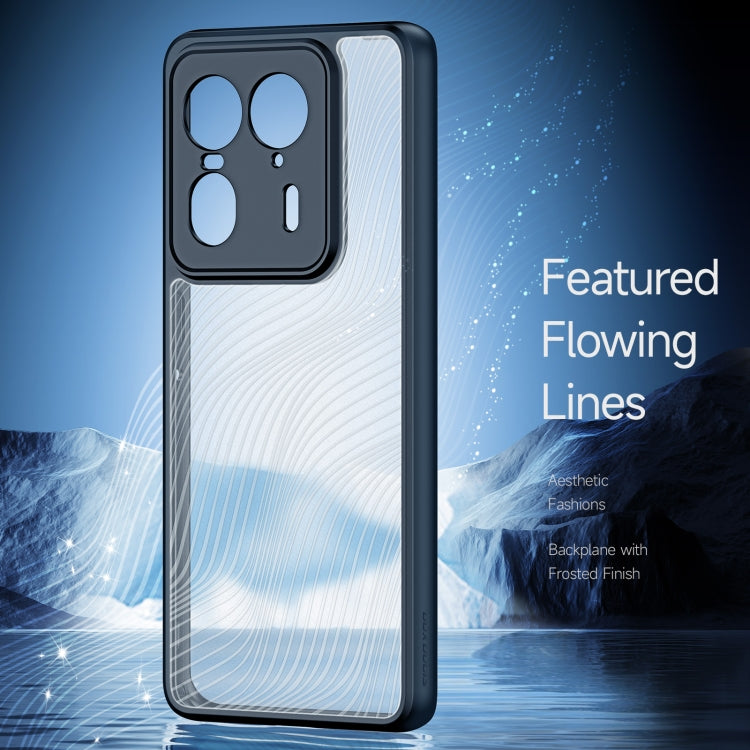 For Motorola Moto X50 Ultra DUX DUCIS Aimo Series TPU + PC Frosted Feel Phone Case(Black) - Motorola Cases by DUX DUCIS | Online Shopping South Africa | PMC Jewellery | Buy Now Pay Later Mobicred