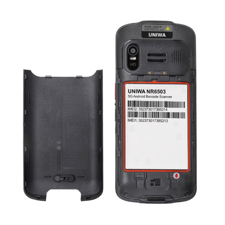 UNIWA NR6503 5G Handheld Scanner Phone, 8GB+128GB, 6.52 inch Android 13 Mediatek Kompanio 900T MT8791 Octa Core, Network: 5G(Black) - UNIWA by UNIWA | Online Shopping South Africa | PMC TechLife