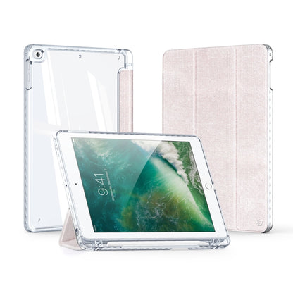 For iPad 9.7 2017 / 2018 / Air /Air2 DUX DUCIS Unid Series PU+TPU Smart Tablet Case(Pink) - iPad 9.7 (2018) & (2017) Cases by DUX DUCIS | Online Shopping South Africa | PMC Jewellery | Buy Now Pay Later Mobicred