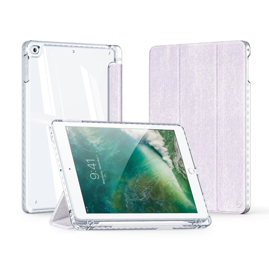 For iPad 9.7 2017 / 2018 / Air /Air2 DUX DUCIS Unid Series PU+TPU Smart Tablet Case(Purple) - iPad 9.7 (2018) & (2017) Cases by DUX DUCIS | Online Shopping South Africa | PMC Jewellery | Buy Now Pay Later Mobicred