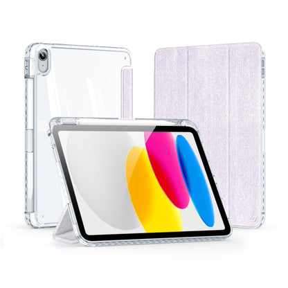 For iPad 10th Gen 10.9 2022 DUX DUCIS Unid Series PU+TPU Smart Tablet Case(Purple) - iPad 10th Gen 10.9 Cases by DUX DUCIS | Online Shopping South Africa | PMC Jewellery | Buy Now Pay Later Mobicred