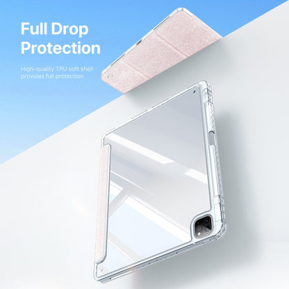 For iPad Pro 11 2020/2021/2022 DUX DUCIS Unid Series PU+TPU Smart Tablet Case(Pink) - iPad Pro 11 (2022/2021) Cases by DUX DUCIS | Online Shopping South Africa | PMC Jewellery | Buy Now Pay Later Mobicred